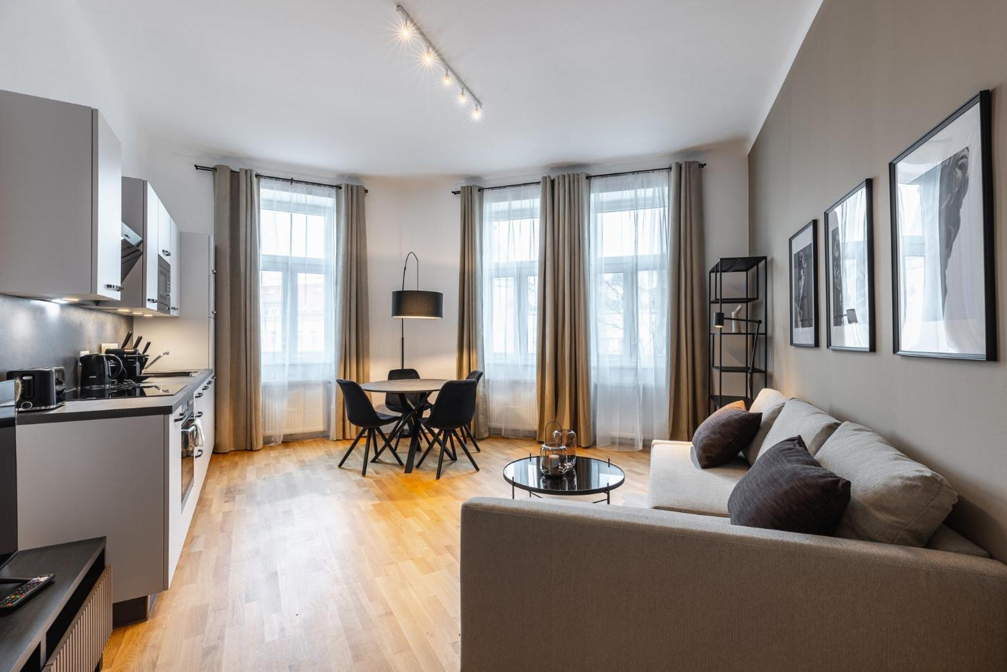 Cosy Brand-New Studio In A Calm Discrict Of Bécs Kültér fotó