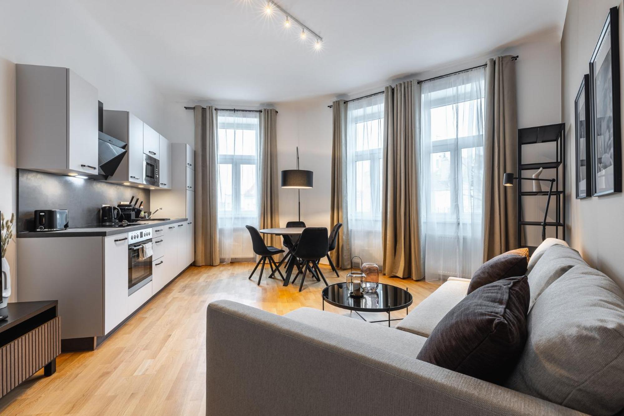Cosy Brand-New Studio In A Calm Discrict Of Bécs Kültér fotó